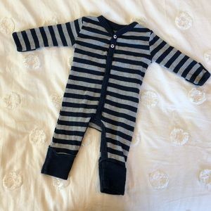 Burt’s Bees Baby Striped One-Piece
